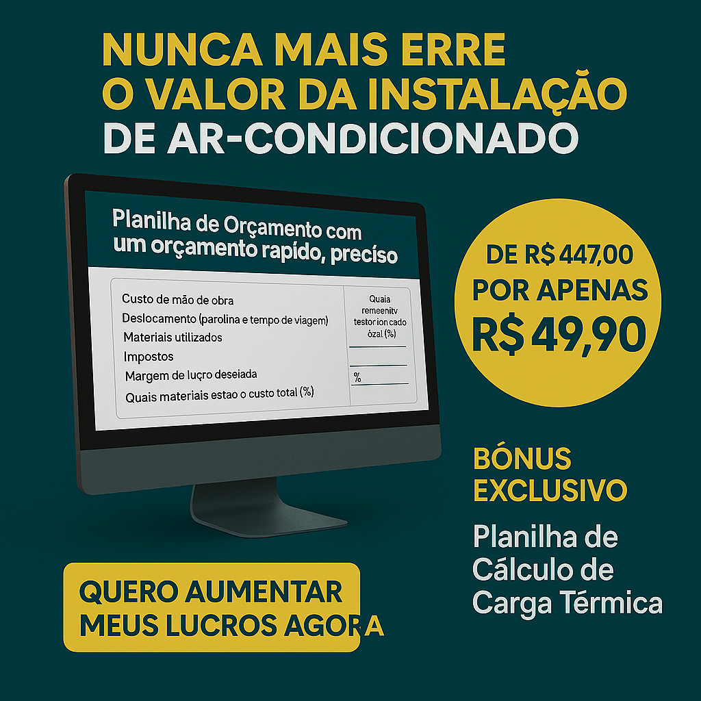 instalação de ar condicionado split