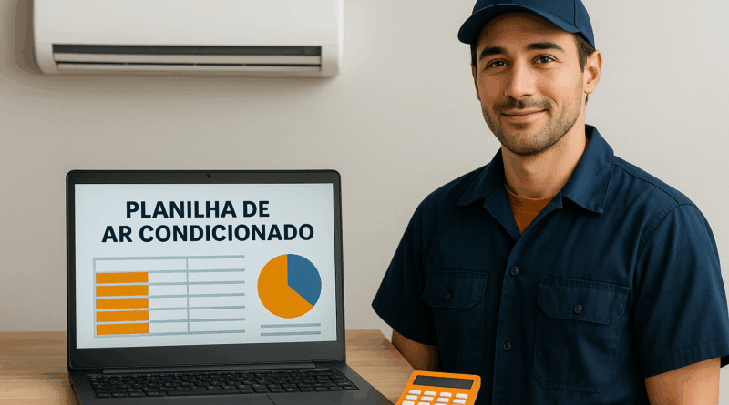 Planilha de Ar Condicionado Otimize Seu Orçamento com Precisão